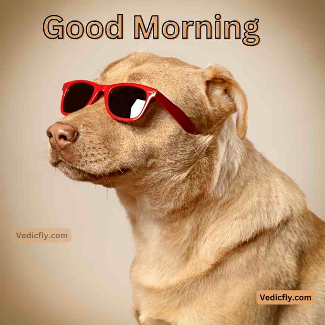 dog attitude. good morning blessings images 