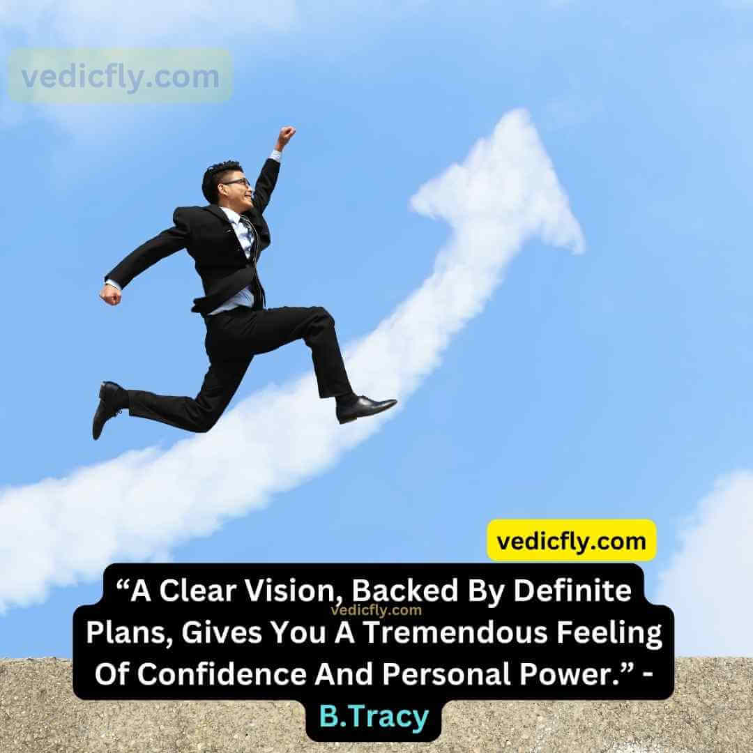 “A Clear Vision, Backed By Definite Plans, Gives You A Tremendous Feeling Of Confidence And Personal Power.” - Brian Tracy